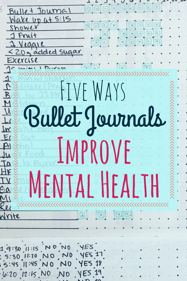 5 ways bullet journals