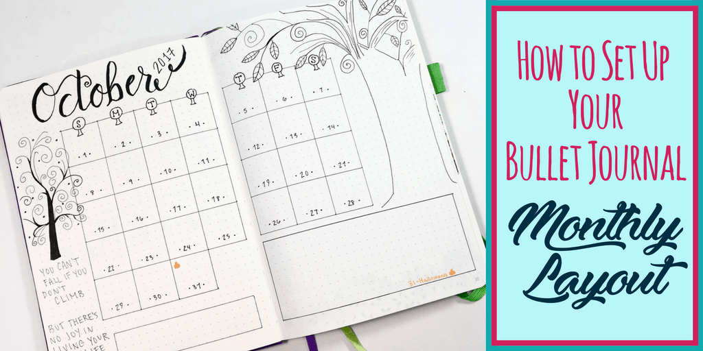 How to Set Up Your Bullet Journal Monthly Layout - Planning Mindfully How to Set Up Your Bullet Journal Monthly Layout - Planning Mindfully