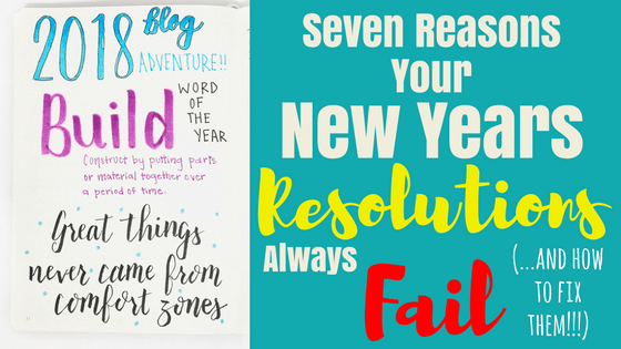 7 Reasons Your New Year's Resolutions Always Fail - Planning Mindfully