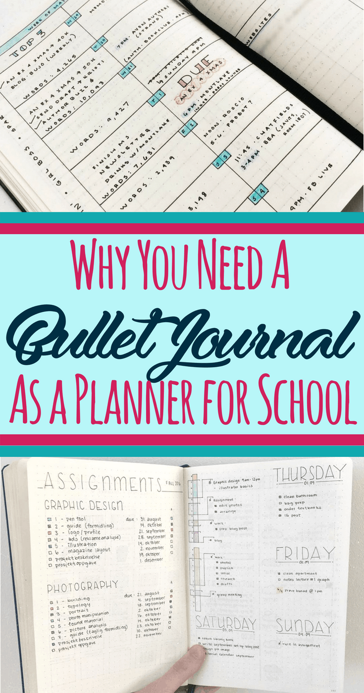 Bullet Journal for School: 13 Reasons Why Students Should