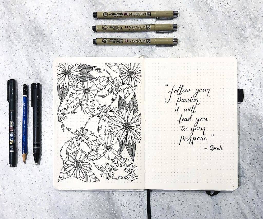 60+ Beautiful Bullet Journal Cover Page Ideas for Every Month of the Year