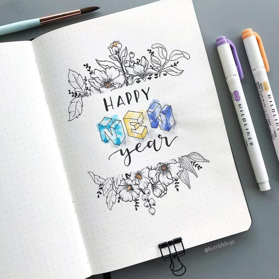 60 beautiful bullet journal cover page ideas for every cover page ideas