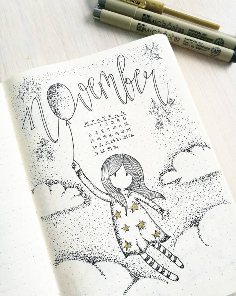 60 Beautiful Bullet Journal Cover Page Ideas For Every Month Of The Year