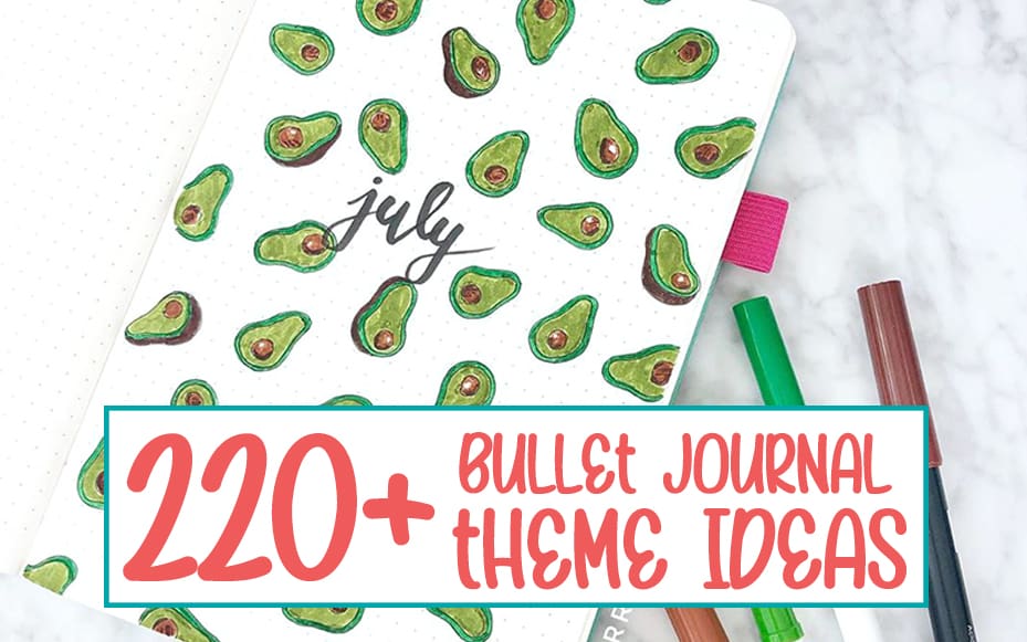 220+ Inspirational Bullet Journal Ideas - Planning